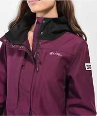 Coal Glacier Purple & Black 20K Snowsuit