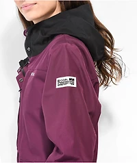 Coal Glacier Purple & Black 20K Snowsuit