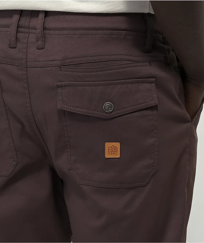 Coal Hank Brown Pants
