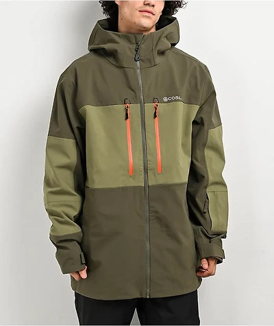 Coal Heron Green 20K Snowboarding Jacket