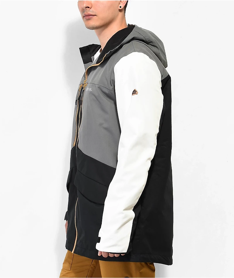 Coal Lutsen Grey & Black 10K Snowboard Jacket