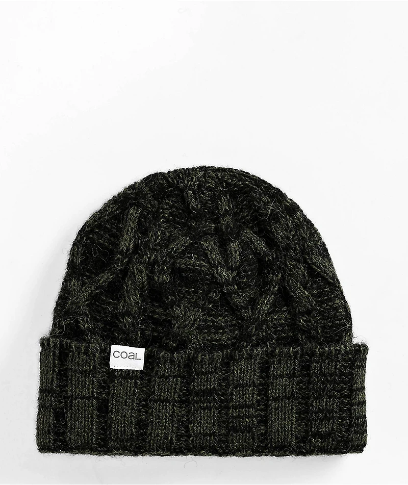 Coal Nukon Olive Marl Beanie