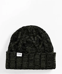 Coal Nukon Olive Marl Beanie