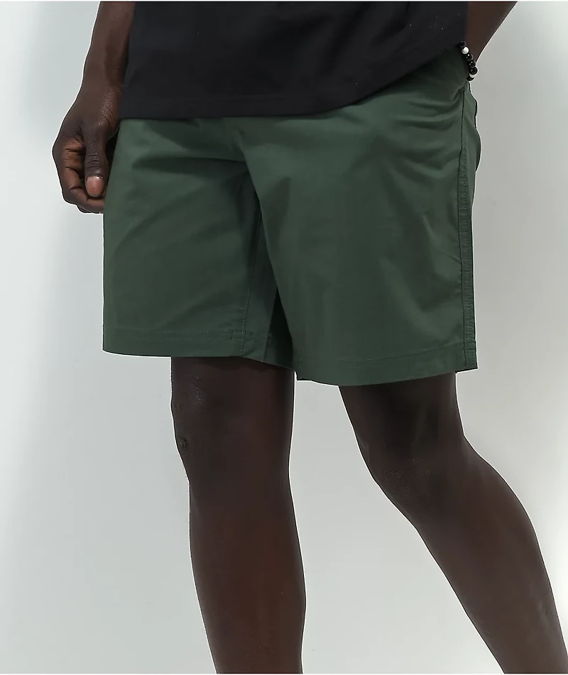Coal Tenmile Green Board Shorts