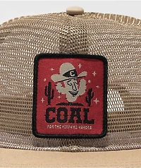 Coal The Ripley Khaki All Mesh Trucker Hat