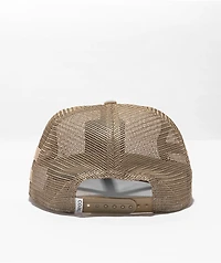 Coal The Ripley Khaki All Mesh Trucker Hat