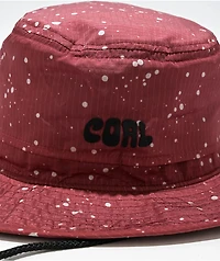 Coal The Traverse Burgundy Splatter Boonie Hat