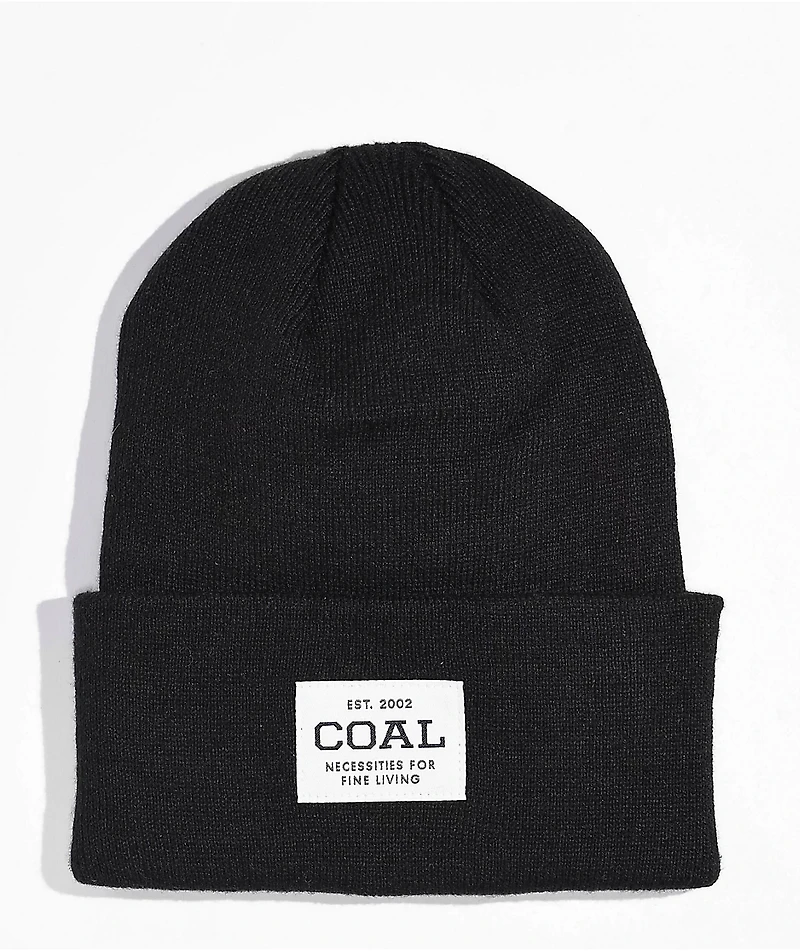 Coal The Uniform Black Beanie