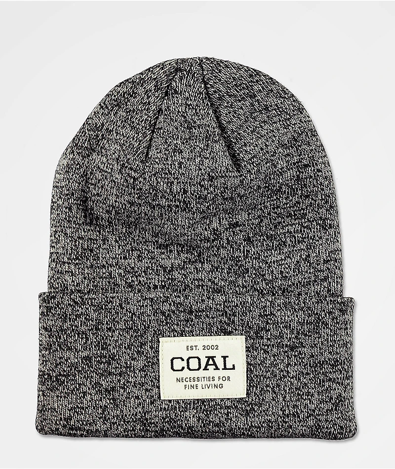 Coal The Uniform Black Marl Beanie