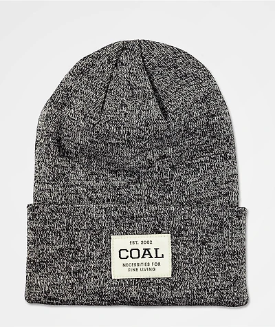 Coal The Uniform Black Marl Beanie