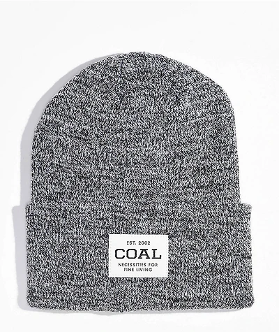 Coal The Uniform Black Marl Beanie