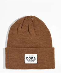 Coal The Uniform Light Brown Beanie
