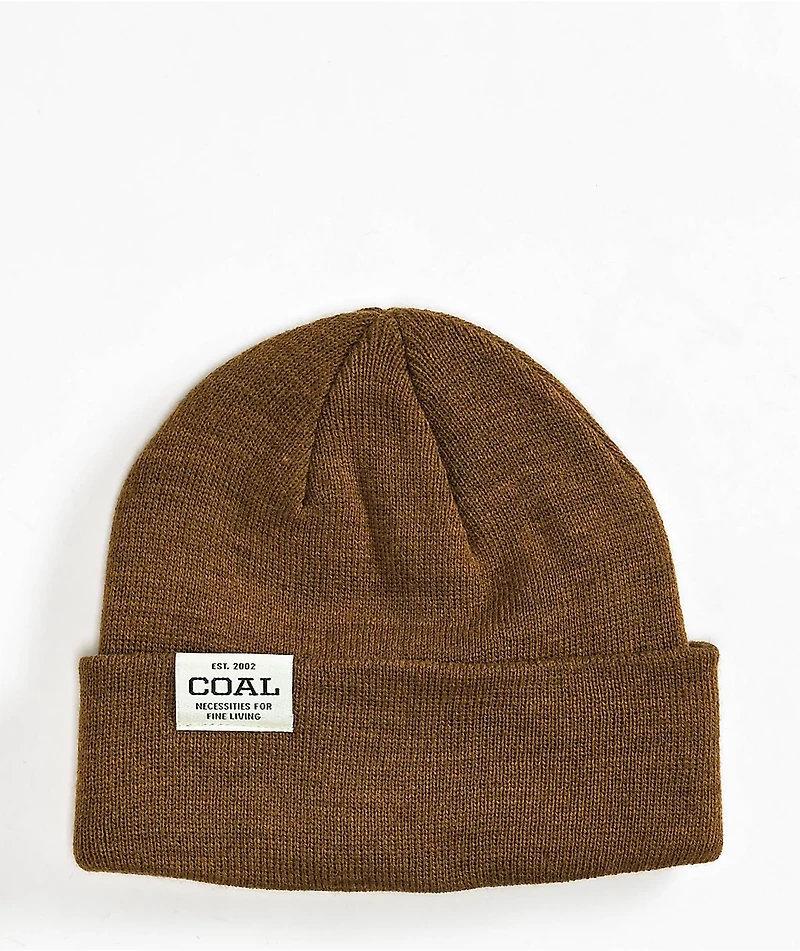Coal The Uniform Low Light Brown Beanie