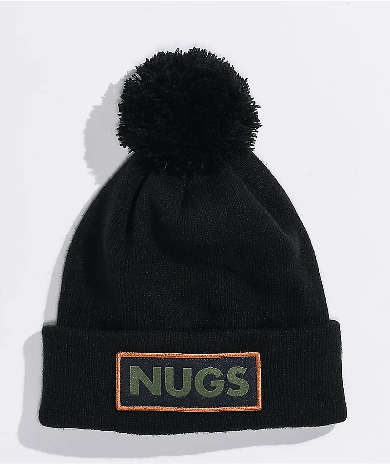 Coal The Vice Black Pom Beanie