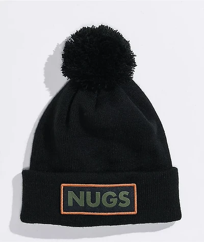 Coal The Vice Black Pom Beanie