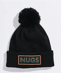Coal The Vice Black Pom Beanie