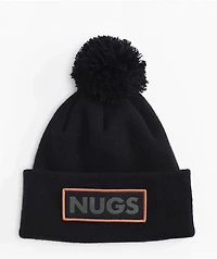 Coal The Vice Nugs Black Pom Beanie