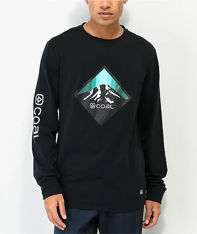 Coal Tracker Black Long Sleeve T-Shirt