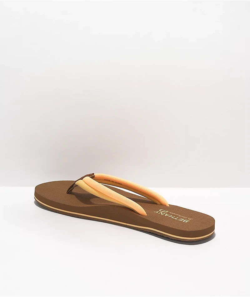 Cobian Bethany Honua Yellow & Orange Sandals