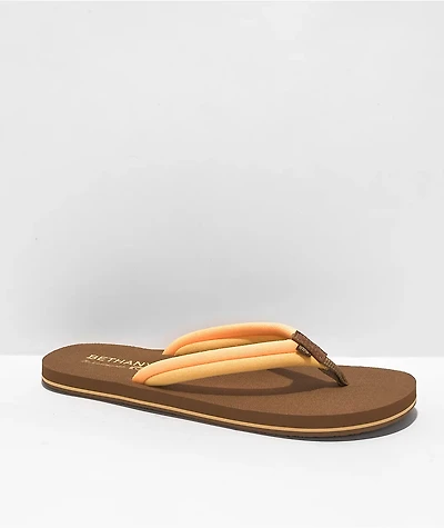Cobian Bethany Honua Yellow & Orange Sandals