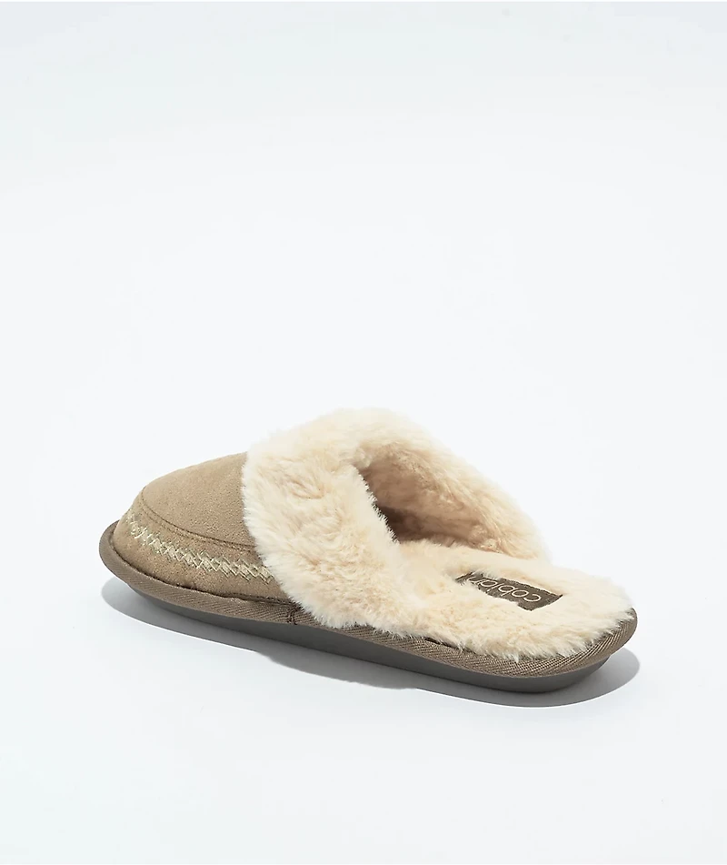 Cobian Colima Tan Mule Slippers