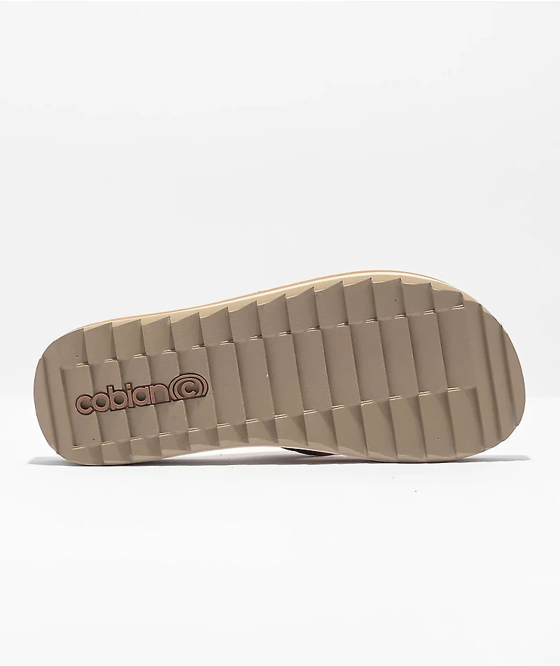 Cobian Reya Rise Tan Sandals