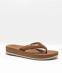 Cobian Reya Rise Tan Sandals