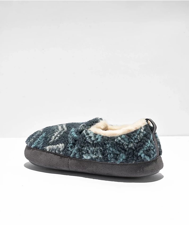 Cobian Sonora Navy Moccasin Slippers