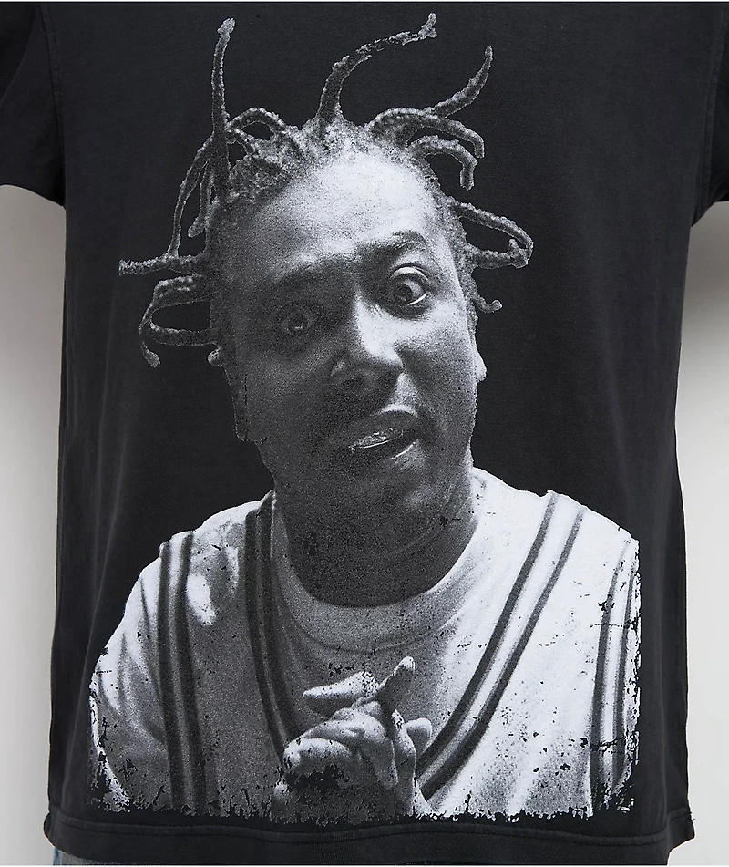 Color Bars Shaolin Black T-Shirt