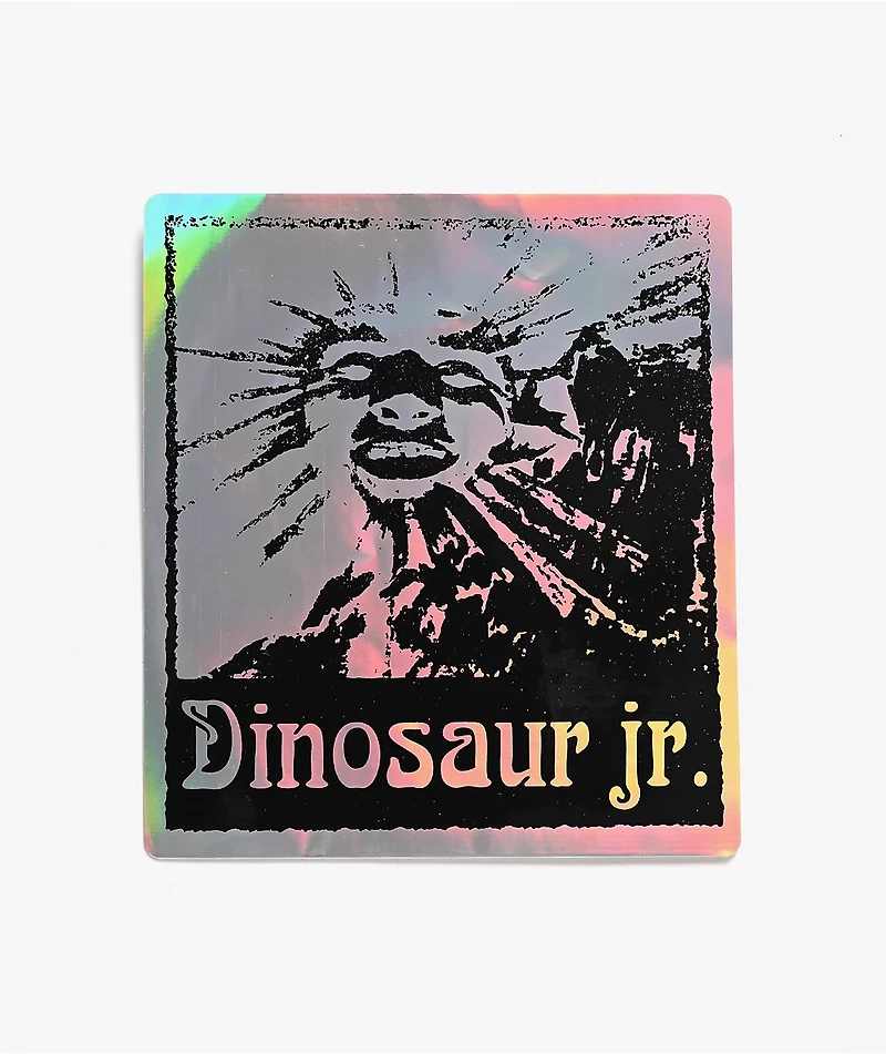 Color Bars x Dinasour Jr. Sun Sticker