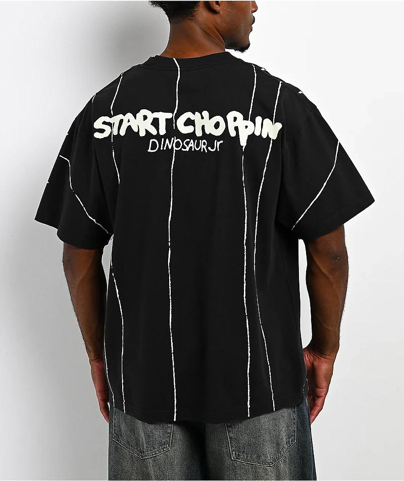 Color Bars x Dinosaur Jr. Star Black T-Shirt