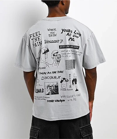 Color Bars x Dinosaur Jr. Weir Grey T-Shirt
