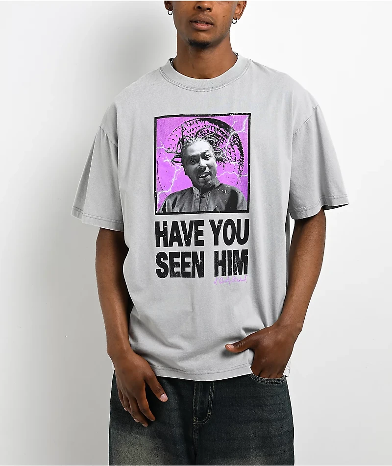 Color Bars x Ol' Dirty Bastard Have You Seen Him Grey T-Shirt