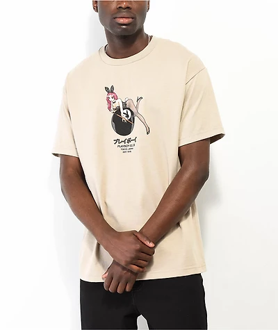 Color Bars x Playboy 8 Ball Sand T-Shirt