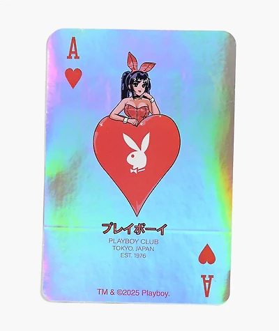 Color Bars x Playboy Ace Of Hearts Sticker