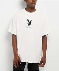 Color Bars x Playboy Ace Of Spades White T-Shirt
