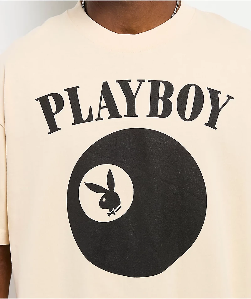 Color Bars x Playboy Billiards Natural T-Shirt