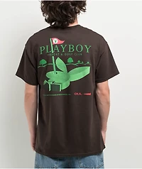 Color Bars x Playboy Bunny Hills Brown T-Shirt