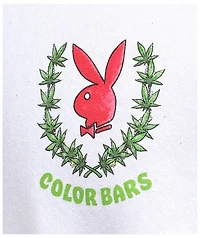 Color Bars x Playboy Jamaica Girl White Crewneck Sweatshirt