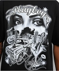 Color Bars x Playboy LA Black T-Shirt