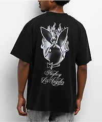 Color Bars x Playboy LA Black T-Shirt