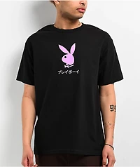 Color Bars x Playboy Lady Luck Black T-Shirt