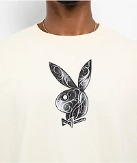 Color Bars x Playboy Martini Cream T-Shirt