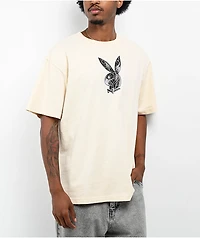 Color Bars x Playboy Martini Cream T-Shirt
