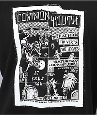 Common Youth Bucks Flyer Black T-Shirt