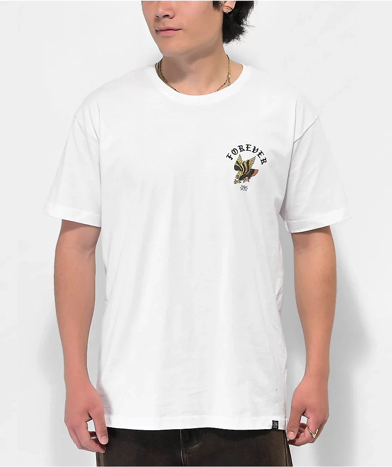 Common Youth Eagle Blood White T-Shirt