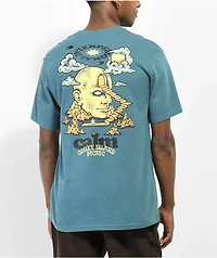 Coney Island Picnic Calm Your Mind Green T-Shirt