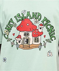 Coney Island Picnic Home Sweet Green T-Shirt