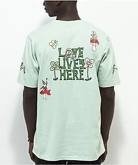 Coney Island Picnic Home Sweet Green T-Shirt