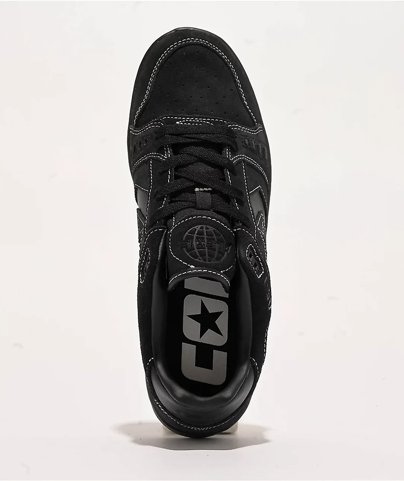 Converse AS-1 Pro Black, Black & White Skate Shoes